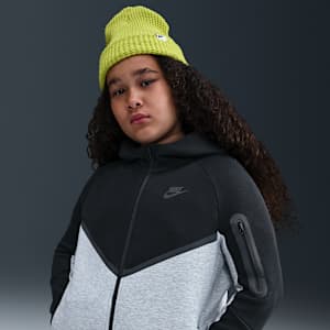 Nike Sportswear Tech Fleece Older Kids' Full-Zip Hoodie (Extended